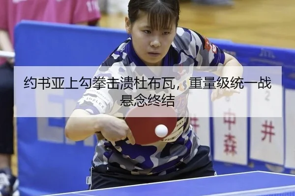 约书亚上勾拳击溃杜布瓦，重量级统一战悬念终结